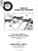 Use of Exit Taxiways At New York International Airport