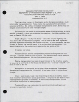 Secretary of Transportation Rodney Slater Speeches May 1998