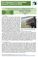 Cost Effective Alternatives for Mitigating Debris and Environmental Impacts Around Bridge Piers Fact Sheet