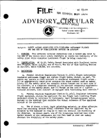 AC 6119A Safety Hazard Associated with  Simulated Instrument Flights