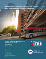 Enhancing the Strategic Prioritization Process with Socioeconomic Geospatial Analysis