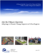 Ask the Climate Question Adapting to Climate Change Impacts in Urban Regions