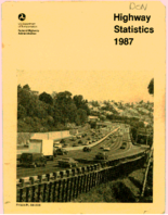 Highway Statistics 1987