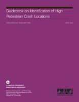 Guidebook on Identification of High Pedestrian Crash Locations