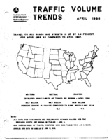 Traffic Volume Trends April 1988