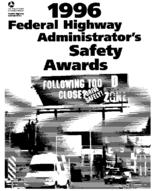 1996 Federal Highway Administrators Safety Awards