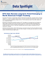 BTS Data Reveals Longterm Trend Emerging in North American Freight Trucking