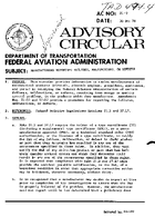 AC 219 Manufacturers Reporting Failures Malfunctions or Defects