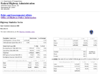 Highway Statistics Series State Statistical Abstracts 2010  Massachusetts