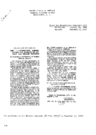 Part 01 Amendment 19 Airworthiness Certification Of Surplus Military Aircraft