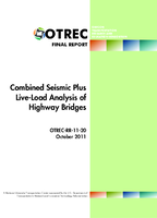 Combined Seismic Plus LiveLoad Analysis of Highway Bridges