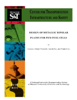 Design of metallic bipolar plates for PEM fuel cells