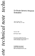 En Route Generic Airspace Evaluation