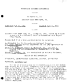 Interstate Commerce Commision Report of the Accident  Investigation Occuring on the PENNSYLVANIA RAILROAD EX PARTE NO 181 BRYN MAWR PA