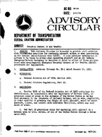 AC 991A Security Control of Air Traffic