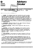 AC 20110E Index of Aviation Technical Standard Orders