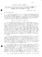 Interstate Commerce Commision Report of the Accident  Investigation Occuring on the CHESAPEAKE AND OHIO RAILWAY SOUTH RICHMOND IN
