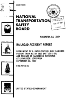 Interstate Commerce Commision Report of the Accident  Investigation Occuring on the ILLINOIS CENTRAL GULF RAILROAD COMPANY LINGSTON LA