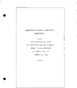 Interstate Commerce Commision Report of the Accident  Investigation Occuring on the VIRGINIAN RAILWAY KUMIS VA