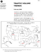 Traffic Volume Trends February 2008
