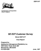 SD DOT Customer Study