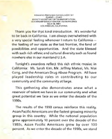 Deputy Secretary of Transportation Elaine Chao Speeches July 1991