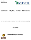 Examination of Lighting Practices at Crosswalks