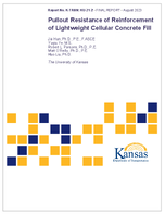 Pullout Resistance of Reinforcement of Lightweight Cellular Concrete Fill
