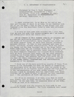 Statement by Alan S Boyd Secretary of Transportation Prepared for a Press Conference Washington DC