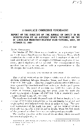 Interstate Commerce Commission Report of the Accident  Investigation Occurring on the ST LOUISSAN FRANCISCO RAILWAY VICTORIA MS