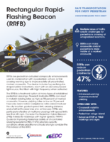 Rectangular RapidFlashing Beacon RRFB Safe Transportation for Every Pedestrian Countermeasure Tech Sheet
