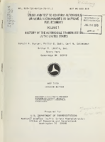 Study and Test to Confirm Automobile Drivetrain Components to Improve Fuel Economy  Volume 1 History of the Automobile Transmission in the United States