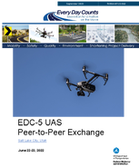 EDC5 Unmanned Aerial Systems UAS for Peer Exchange in Salt Lake City Utah