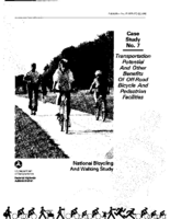 Transportation potential and other benefits of offroad bicycle and pedestrian facilities