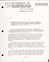 Remarks Prepared for Delivery by John A Volpe Secretary of Transportation before the Chamber of Commerce of Metropolitan Baltimore