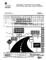 ITS institutional and legal issues program  review of the SmartTraveler operational test