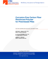CorrosionFree Carbon Fiber Reinforced Polymer for Prestressed Piles