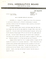 Air Travel Consumer Report August 1980