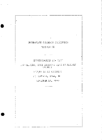 Interstate Commerce Commision Report of the Accident  Investigation Occuring on the CHICAGO ROCK ISLAND AND PACIFIC RAILWAY WAPELLO IA