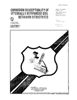Corrosion Susceptibility of Internally Reinforced Soil Retaining Structures
