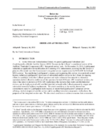 FCC Conditional Waiver for LightSquared