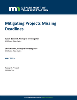 Mitigating Projects Missing Deadlines