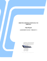 DRIVING DISTRACTION DUE TO DRONES