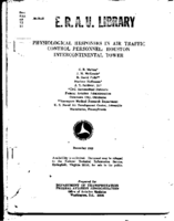 Physiological responses in air traffic control personnel  Houston Intercontinental Tower