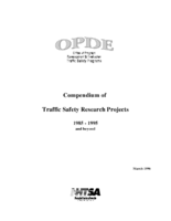 Compendium of Traffic Safety Research Projects 19851995 and Beyond