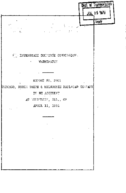 Interstate Commerce Commision Report of the Accident  Investigation Occuring on the CHICAGO NORTH SHORE AND MILWAUKEE RAILROAD MUNDELEIN IL