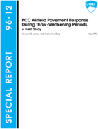 PCC Airfield Pavement Response During ThawWeakening Periods A Field Study