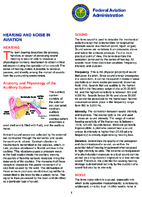 Hearing and Noise in Aviation