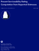 Present Serviceability Rating Computation from Reported Distresses