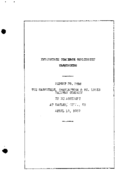 Interstate Commerce Commision Report of the Accident  Investigation Occuring on the NASHVILLE CHATTANOOGA AND ST LOUIS DANLEY TN